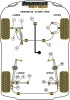 Front Upper Arm Bush - Diagr. REF: 6