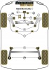 Front Upper Engine Mount Insert - Diagr. REF: 25