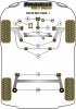 Front Upper Engine Mount Insert - Diagr. REF: 25