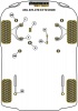 Front Upper Engine Mounting - Diagr. REF: 2