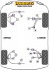 Front Upper Wishbone Bush - Diagr. REF: 1