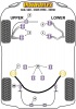 Front Upper Wishbone Bush - Diagr. REF: 2