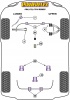 Front Upper Wishbone Bush  - Diagr. REF: 4