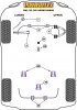 Front Upper Wishbone Bush  - Diagr. REF: 4