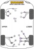 Front Upper Wishbone Bush - Diagr. REF: 4