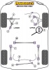 Front Upper Wishbone Bush - Diagr. REF: 1