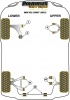 Front Upper Wishbone Bush - Diagr. REF: 4