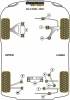 Front Upper Wishbone Bush - Diagr. REF: 3