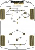 Front Upper Wishbone Bush  - Diagr. REF: 4