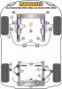 Front Wishbone Bush - Diagr. REF: 1