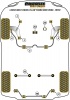 Front Wishbone Bush - Diagr. REF: 1