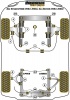 Front Wishbone Bush - Diagr. REF: 1