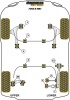 Front Wishbone Front Bush 12mm bolt - Diagr. REF: 1