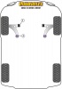 Front Wishbone Front Bush  - Diagr. REF: 1