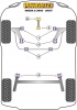 Front Wishbone Front Bush - Diagr. REF: 1