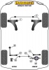 Front Wishbone Front Bush - Diagr. REF: 1