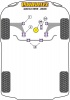 Front Wishbone Front Bush - Diagr. REF: 1