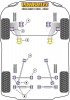 Front Wishbone Front Bush - Diagr. REF: 1