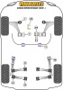 Front Wishbone Front Bush  - Diagr. REF: 1