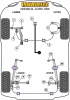 Front Wishbone Front Bush - Diagr. REF: 2