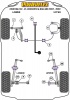 Front Wishbone Front Bush - Diagr. REF: 2