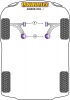 Front Wishbone Front Bush  - Diagr. REF: 1