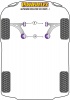 Front Wishbone Front Bush  - Diagr. REF: 1