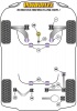 Front Wishbone Front Bush - Diagr. REF: 1