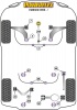 Front Wishbone Front Bush - Diagr. REF: 1