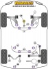 Front Wishbone Front Bush - Diagr. REF: 1