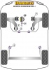 Front Wishbone Front Bush - Diagr. REF: 1