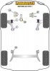 Front Wishbone Front Bush 30mm Camber Adjustable  - Diagr. REF: 1