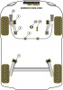 Front Wishbone Front Bush 30mm Camber Adjustable  - Diagr. REF: 1