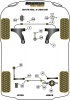 Front Wishbone Front Bush - Diagr. REF: 1