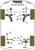 Front Wishbone Front Bush - Diagr. REF: 1