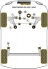 Front Wishbone Front Bush  - Diagr. REF: 1