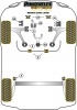 Front Wishbone Front Bush  - Diagr. REF: 2