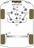 Front Wishbone Front Bush  - Diagr. REF: 2