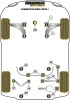 Front Wishbone Front Bush - Diagr. REF: 1