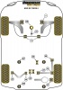 Front Wishbone Front Bush - Diagr. REF: 1