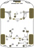 Front Wishbone Front Bush - Diagr. REF: 1