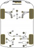 Front Wishbone Front Bush - Diagr. REF: 1