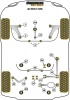 Front Wishbone Front Bush - Diagr. REF: 1