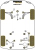 Front Wishbone Front Bush - Diagr. REF: 1