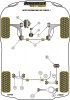 Front Wishbone Front Bush - Diagr. REF: 1