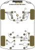 Front Wishbone Front Bush - Diagr. REF: 1