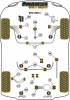 Front Wishbone Front Bush - Diagr. REF: 1