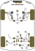 Front Wishbone Front Bush - Diagr. REF: 1