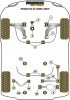 Front Wishbone Front Bush - Diagr. REF: 1