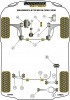 Front Wishbone Front Bush - Diagr. REF: 1